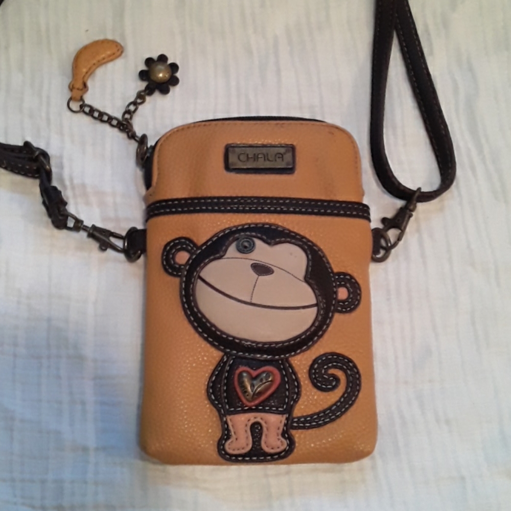 CHALA monkey wallet purse